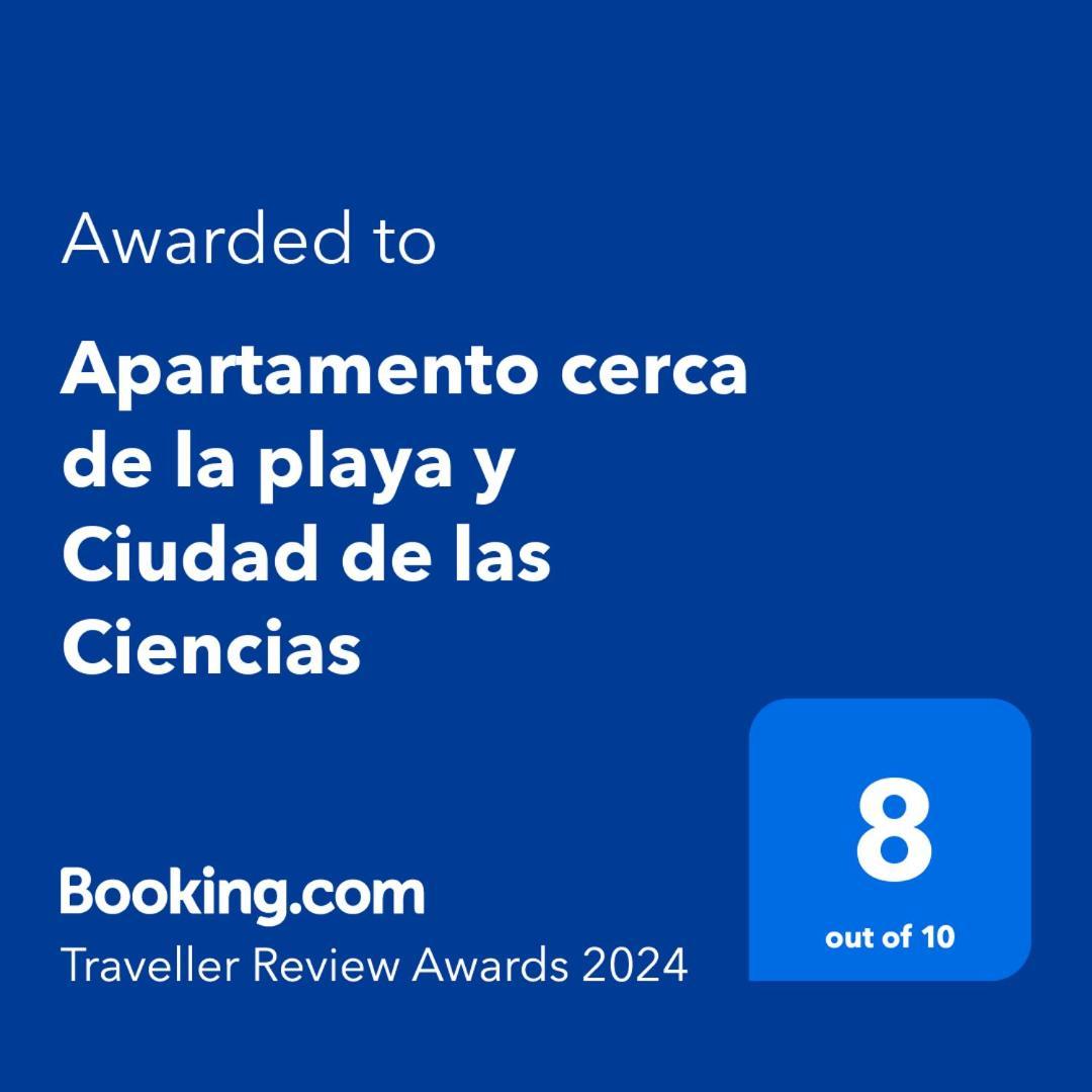 Apartamento Cerca De La Playa Y Ciudad De Las Ciencias Valencia Ngoại thất bức ảnh